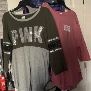 PINK Victoria Secret's shirts